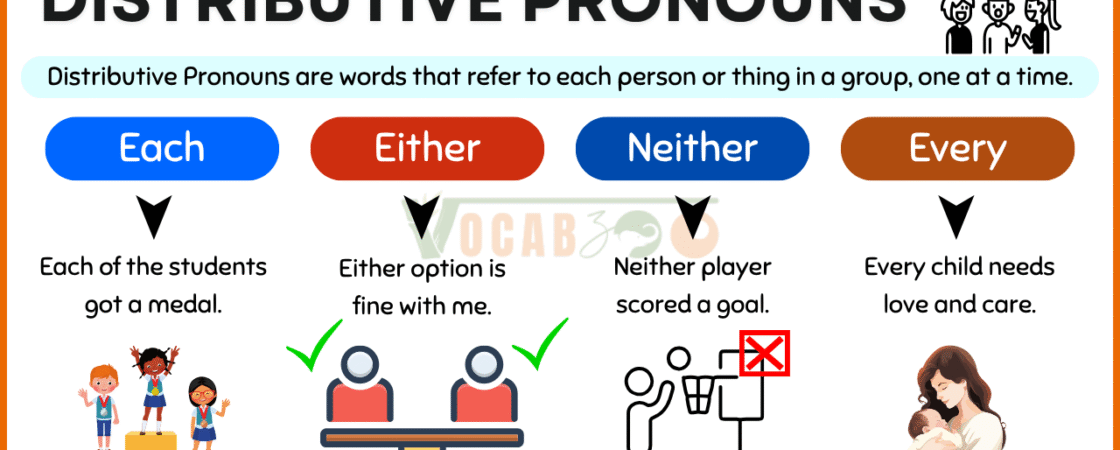 Distributive Pronouns Definition, Usage, and Examples