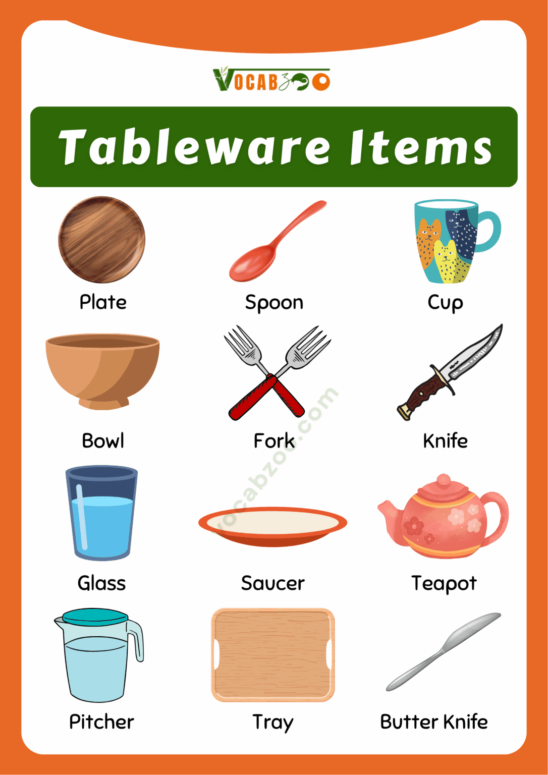 Tableware Identification 30 Common Types of Tableware Names and Pictures
