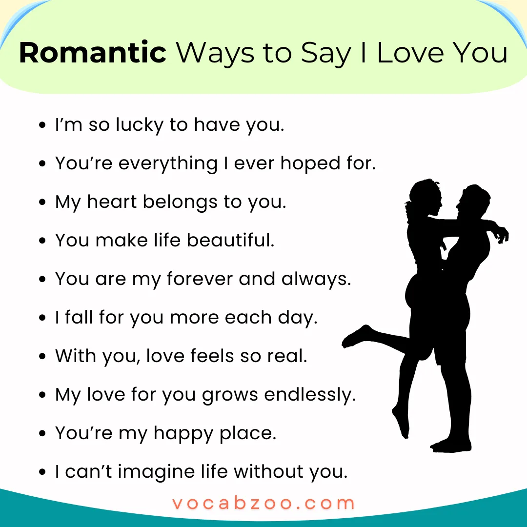 50 Best Ways to Say I Love You