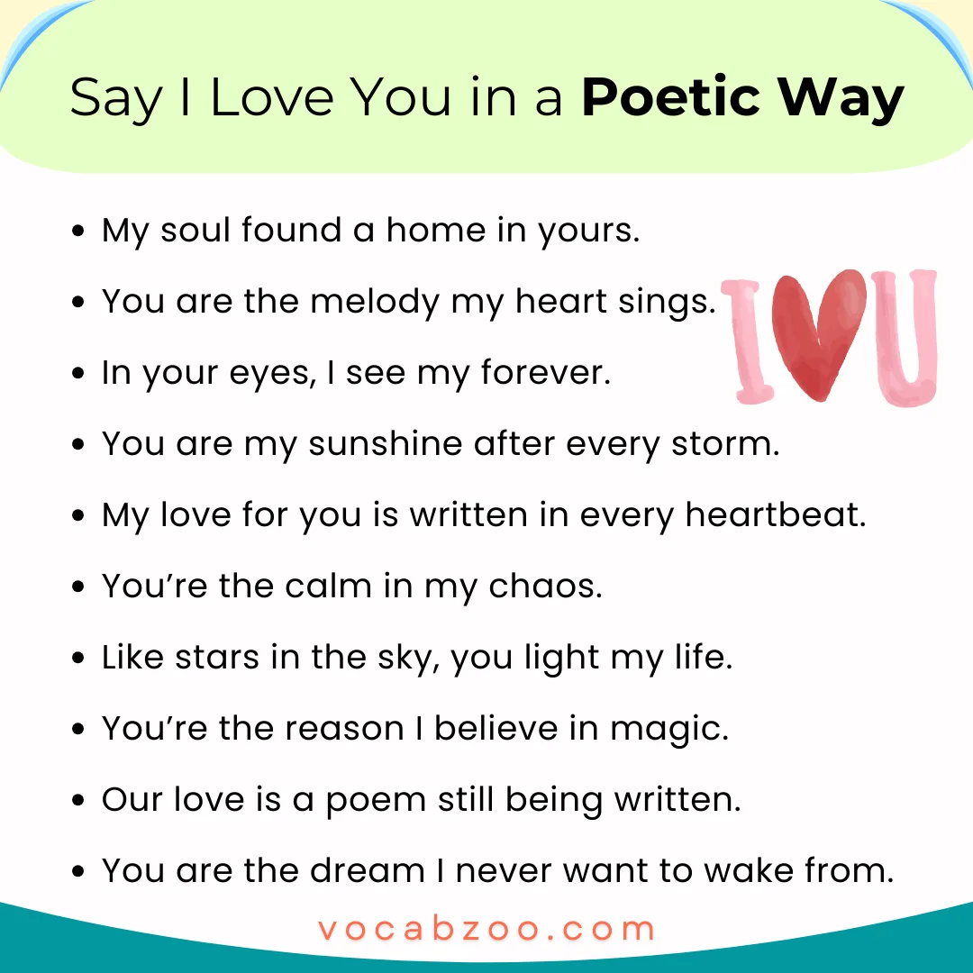 50 Best Ways to Say I Love You