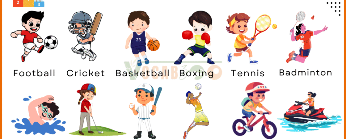 Names of Sports in English with Their Pictures