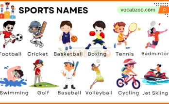 Names of Sports in English with Their Pictures