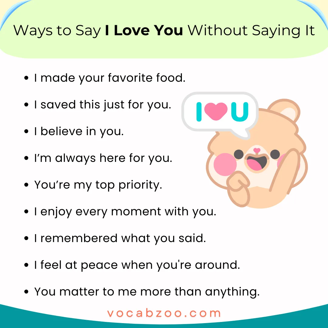 50 Best Ways to Say I Love You