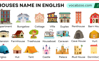 45+ Types of Houses in English with Their Pictures