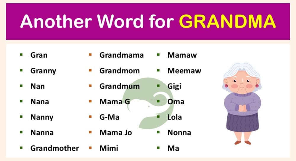Other Words for Grandma