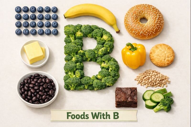 80+ Names of Foods That Start With B In English with Pictures