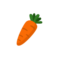 Carrot | Vegetables Names for Kids in English