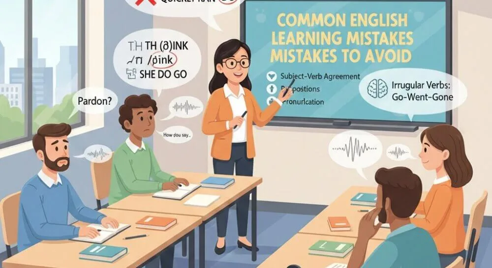 English Learning Mistakes to Avoid
