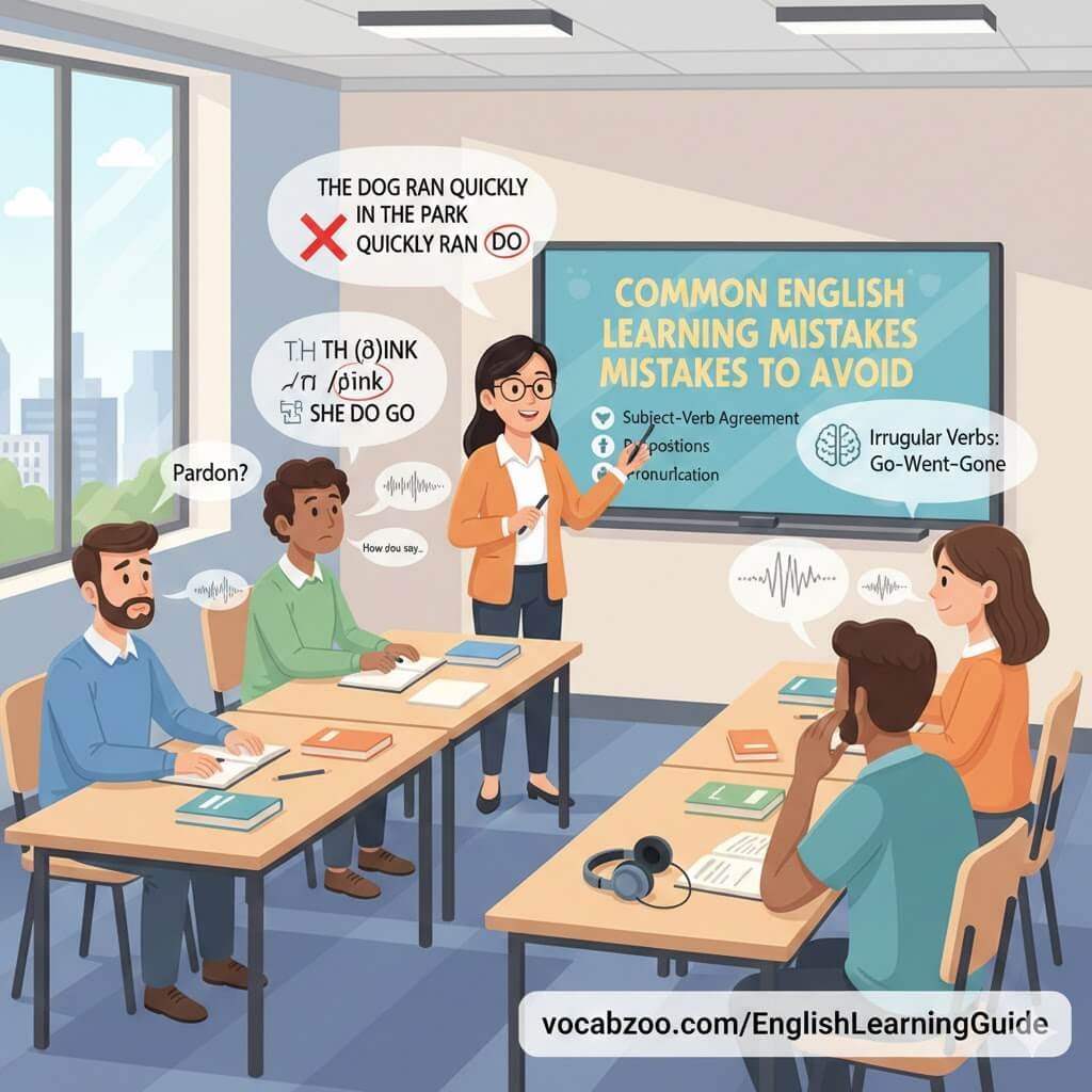 English Learning Mistakes to Avoid