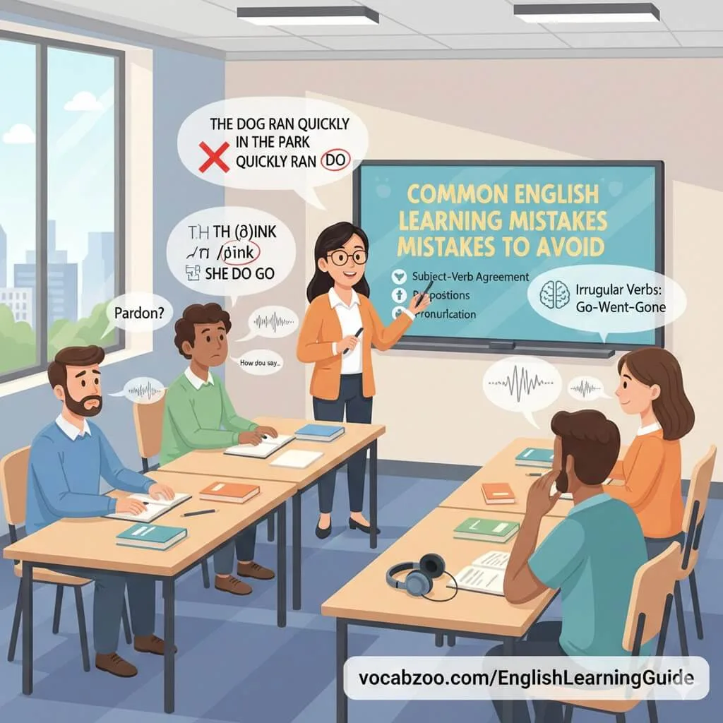 English Learning Mistakes to Avoid