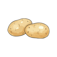 Potato | Vegetables Names for Kids in English