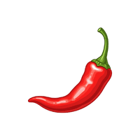 Red pepper | Vegetables Names for Kids in English