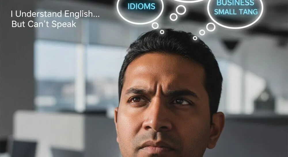 Understanding vs Speaking English