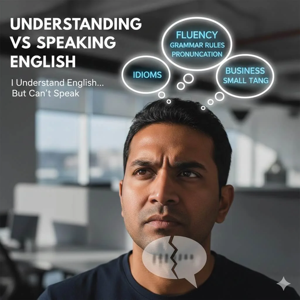 Understanding vs Speaking English