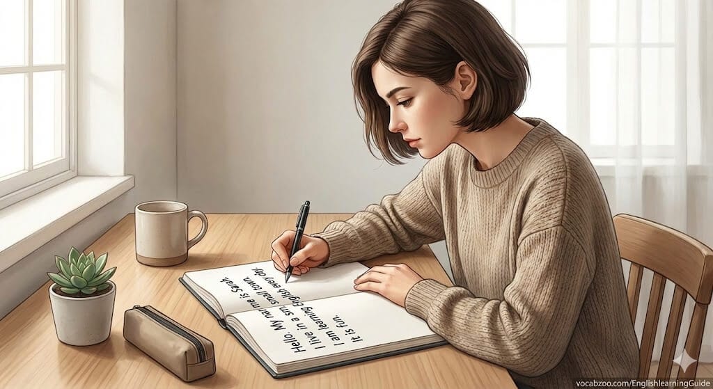 Writing Practice (3–4 Minutes)