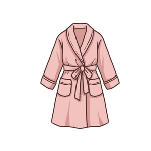 Bathrobe | Winter Clothes Names for Kids in English