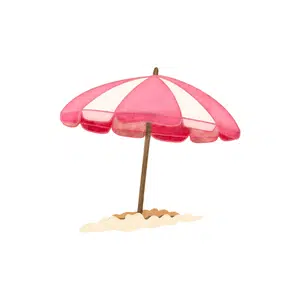 Beach umbrella