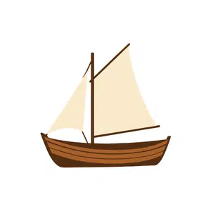Boat | Beach Things Names for Kids