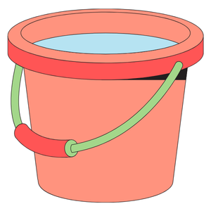 Bucket | Household Items Names for Kids