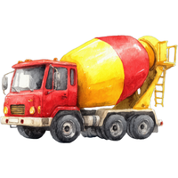 Cement Mixer Truck | Vehicles Names for Kids