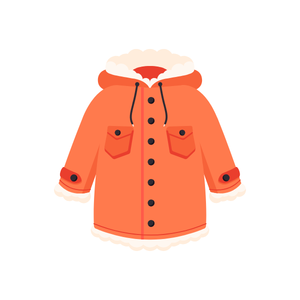Coat | Winter Clothes Names for Kids in English