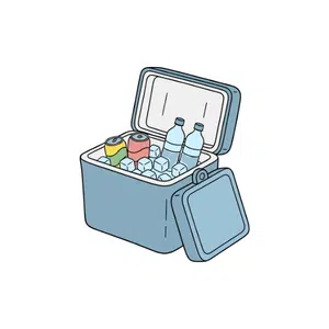 Cooler | Beach Things Names for Kids