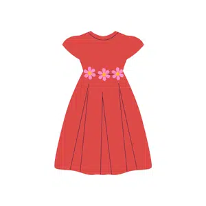 Cotton Dress | Summer Clothes Names for Kids in English