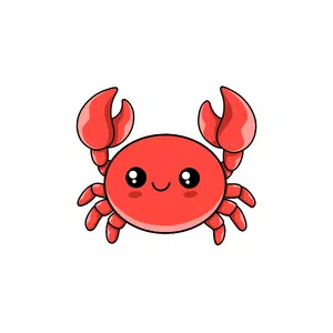 Crab | Beach Things Names for Kids