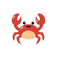 Crab | Sea Animal Names for Kids in English