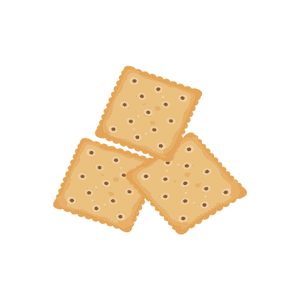 Crackers | Picnic Items Names for Kids