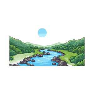 Creek | Park Things Names for Kids in English