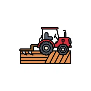 Disc Plow | Farm Tools Names for Kids in English