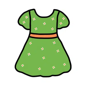 Dress | Clothes Names for Kids in English