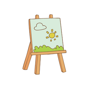 Easel | Toys Names for Kids in English