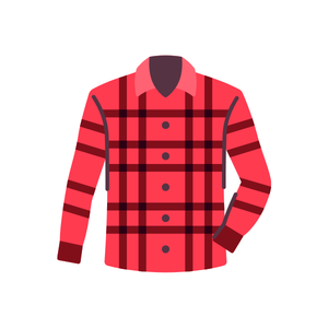 Flannel | Winter Clothes Names for Kids in English