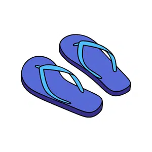 Flipflops | Clothes Names for Kids in English