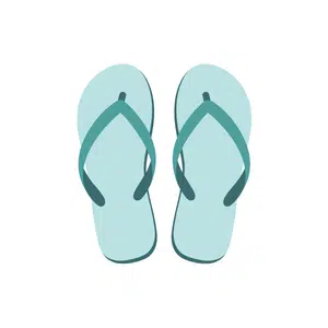 Flipflops | Summer Clothes Names for Kids in English
