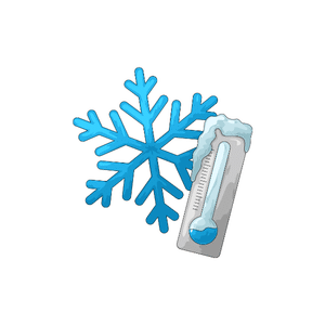 Freezing | Weather Symbols Names for Kids