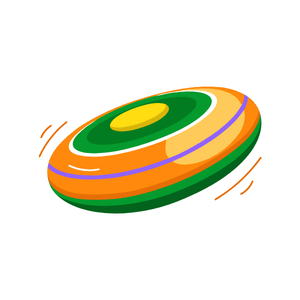 Frisbee | Toys Names for Kids in English