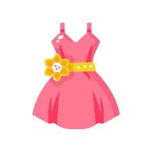 Frock | Clothes Names for Kids in English