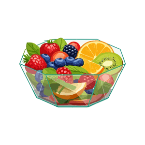 Fruits | Picnic Items Names for Kids