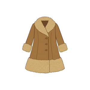 Fur coat | Winter Clothes Names for Kids in English