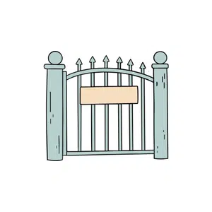 Gate | Park Things Names for Kids in English