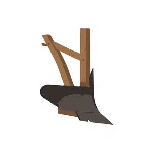 Hand Plow | Farm Tools Names for Kids in English