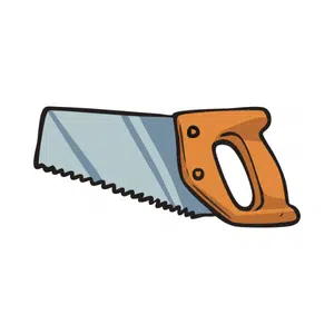 Hand Saw | Farm Tools Names for Kids in English
