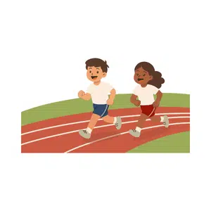 Jogging track | Park Things Names for Kids in English