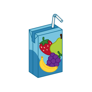 Juice box | Picnic Items Names for Kids