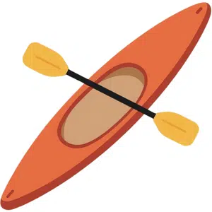 Kayak | Sports Items Names for Kids