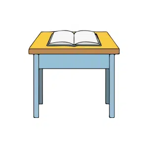 Library table 
