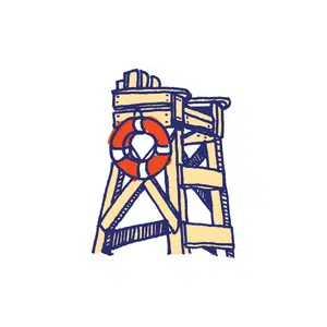Lifeguard tower